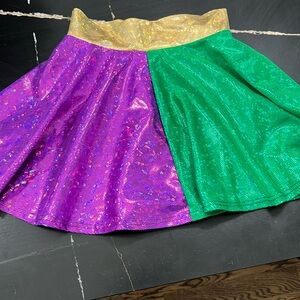 Mardi Gras skirt